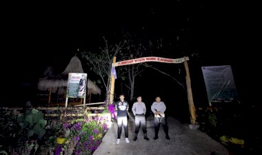 PATROLI-CIPTA-KONDISI,-POLSEK-WEWEWA-BARAT-PASTIKAN-JALUR-HUTAN-WATUKANGGOROK-AMAN