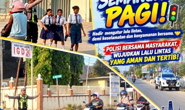 SATLANTAS-POLRES-SUMBA-BARAT-DAYA-GELAR-STRONG-POINT-PAGI,-PASTIKAN-KELANCARAN-ARUS-LALU-LINTAS-DI-TAMBOLAKA