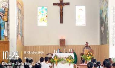 Minggu-Kasih,-Wakapolres-Sumba-Barat-Daya-Ajak-Umat-Katolik-Jaga-Kamtibmas-dan-Tertib-Berlalu-Lintas
