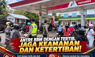 Polres-Sumba-Barat-Daya-Imbau-Masyarakat-Antre-BBM-dengan-Tertib,-Jaga-Keamanan-dan-Ketertiban