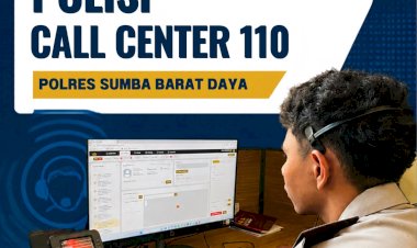 POLISI-BERSAMA-MASYARAKAT,-POLRES-SUMBA-BARAT-DAYA-SOSIALISASIKAN-LAYANAN-CALL-CENTER-110