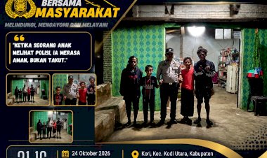 POLISI-BERSAMA-MASYARAKAT,-POLRI-HADIR-SEBAGAI-SAHABAT-ANAK-DI-KODI-UTARA