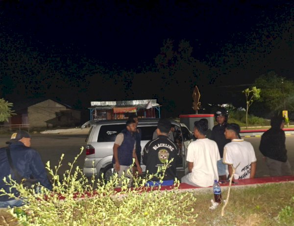 Patroli Anti Begal QR Presisi Polres Sumba Barat Daya Sasar Titik Rawan Kejahatan hingga Dini Hari