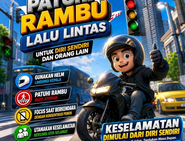 Polres Sumba Barat Daya Ajak Masyarakat Patuhi Rambu Lalu Lintas Demi Keselamatan Bersama