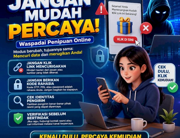 Polres Sumba Barat Daya Imbau Masyarakat Waspada Penipuan Online, Jangan Mudah Percaya Pesan Berhadiah