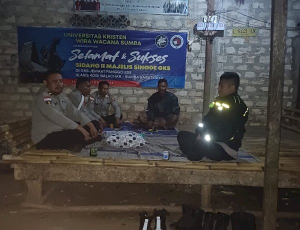 Patroli Presisi Polsek Kodi Bangedo Tingkatkan Keamanan Malam, Warga Diimbau Waspada Pencurian Hewan