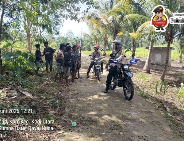 Polsek Kodi Utara Intensifkan Patroli Cipkon, Antisipasi Begal dan Pencurian Ternak di Wilayah Hukum Polsek Kodi Utara