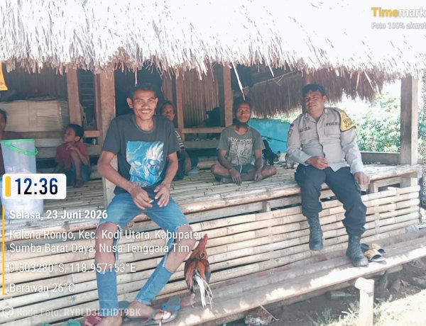 Patroli Cipkon Polsek Kodi Utara Antisipasi Aksi Begal dan Perampokan di Jalur Kalena Ronggo