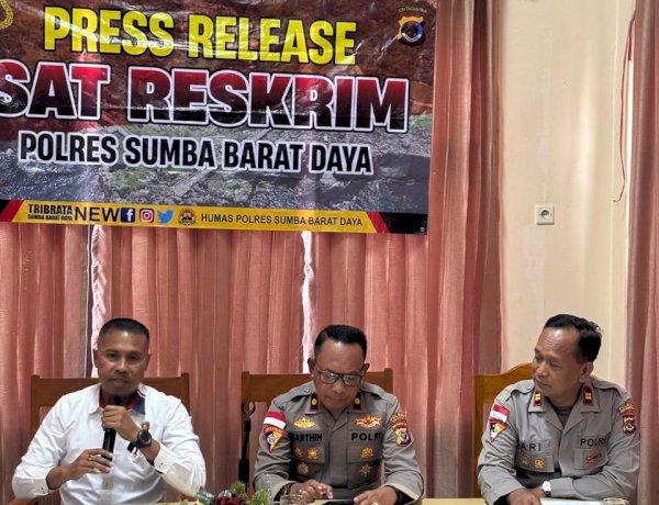 Satreskrim Polres Sumba Barat Daya Ungkap Kasus Pencabulan, Curas, dan Pengrusakan