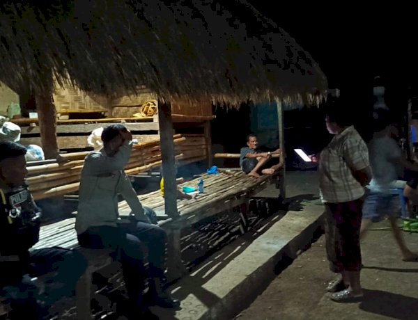 Patroli Malam Presisi Polsek Kodi Bangedo Tingkatkan Kewaspadaan Warga terhadap Pencurian Hewan Ternak