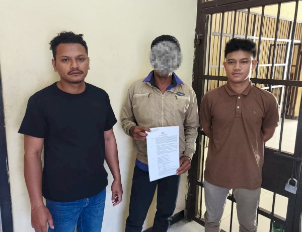 Satreskrim Polres Sumba Barat Daya Lakukan Penahanan Tersangka Kasus Dugaan Pengeroyokan