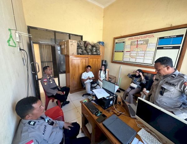 Sat Samapta Polres Sumba Barat Daya Laksanakan Penyelesaian Perkara Tipiring Kasus Penganiayaan Secara Persuasif