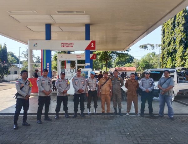 Tim Terpadu Laksanakan Pengawasan dan Penertiban Pengisian BBM Bersubsidi di SPBU Kodi Utara
