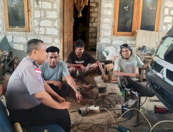 Polsek Kota Tambolaka Perkuat Kemitraan dengan Warga Melalui Sambang dan Patroli Dialogis