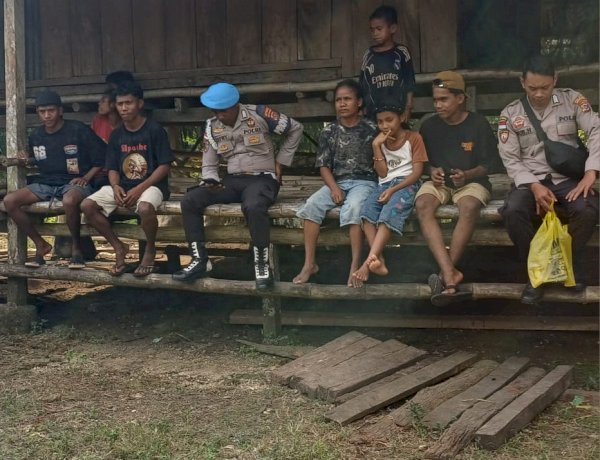 K2RYD Patroli Presisi Cipkon Polsek Kodi Bangedo, Tingkatkan Kesadaran Berlalu Lintas dan Kamtibmas di Desa Walangira