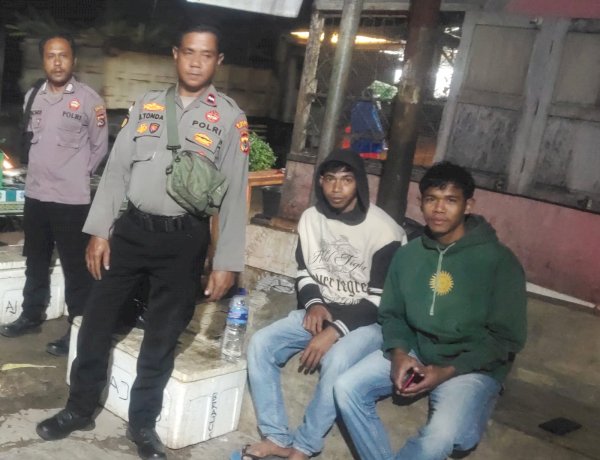 Patroli Cipkon Polsek Wewewa Barat, Polisi Sisir Objek Vital dan Jalur Rawan Demi Jaga Kamtibmas