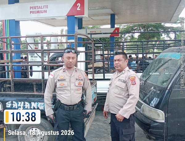 Patroli Cipkon Polsek Kodi Utara Tingkatkan Kewaspadaan Warga di Jalur Rawan Kejahatan