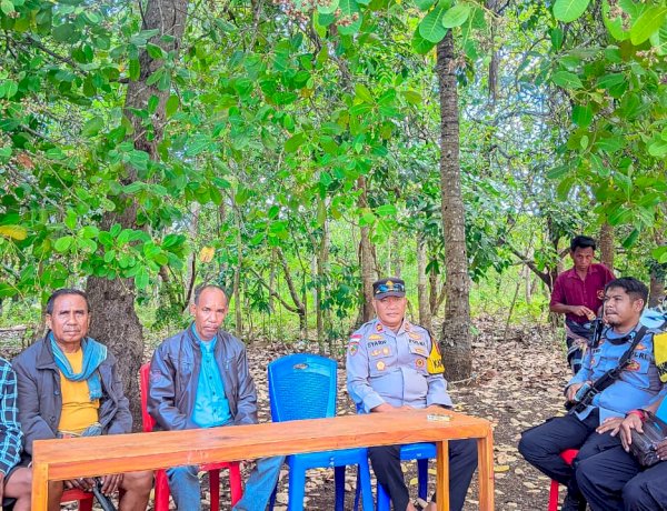 Polsek Kodi Bangedo Gelar Patroli Presisi dan Sambang Masyarakat, Sampaikan Imbauan Kamtibmas