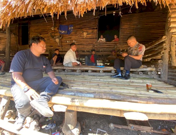 Patroli Presisi Polsek Kodi Bangedo, Warga Desa Kahale Diimbau Waspada dan Tertib Berlalu Lintas