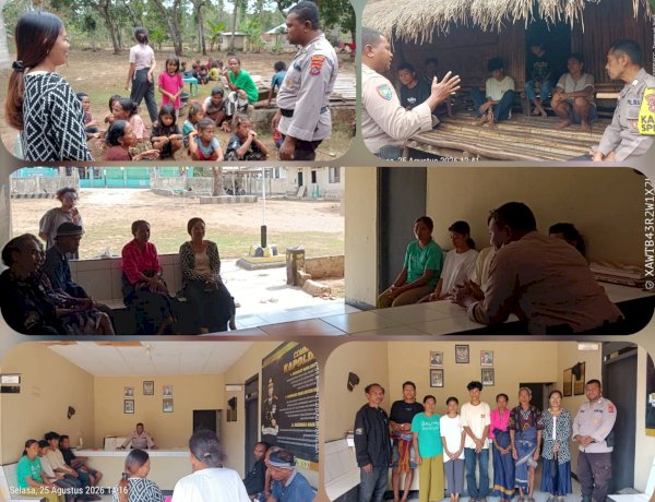 Polsek Kodi Gelar Patroli Cipkon, Warga Diajak Jaga Kamtibmas
