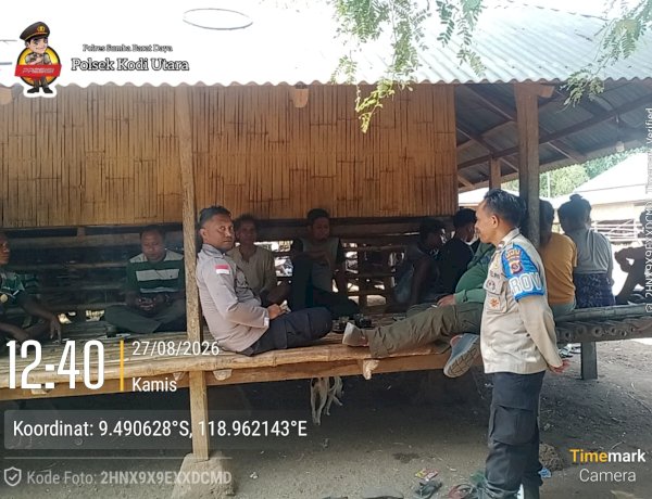 Polsek Kodi Utara Intensifkan Patroli Cipkon Antisipasi Curas dan Begal