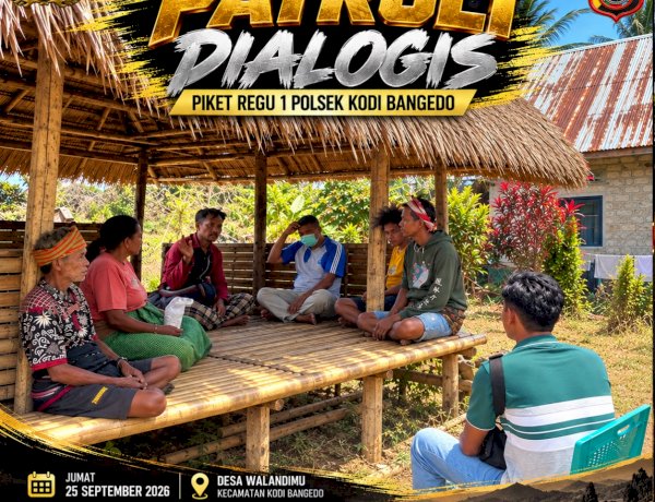 Patroli Dialogis Polsek Kodi Bangedo, Polri Perkuat Sinergi dengan Masyarakat Jaga Kamtibmas