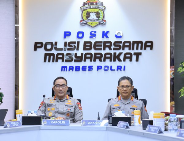 Polri Resmikan Logo dan Posko Polisi Bersama Masyarakat, Perkuat Arah Pelayanan Publik