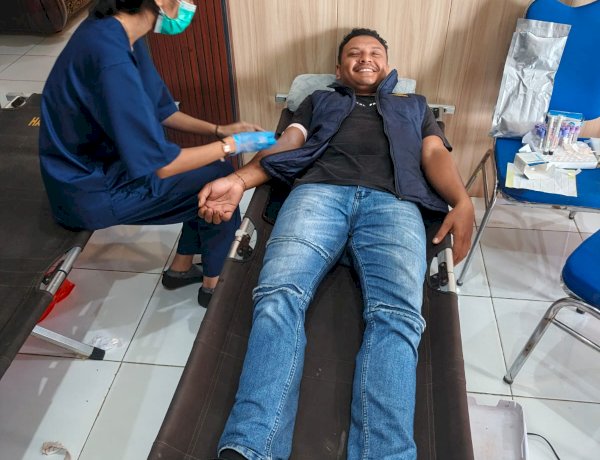 Sambut Hari Jadi ke-75 Humas Polri, Polres Sumba Barat Daya Gelar Bakti Sosial Donor Darah untuk Kemanusiaan