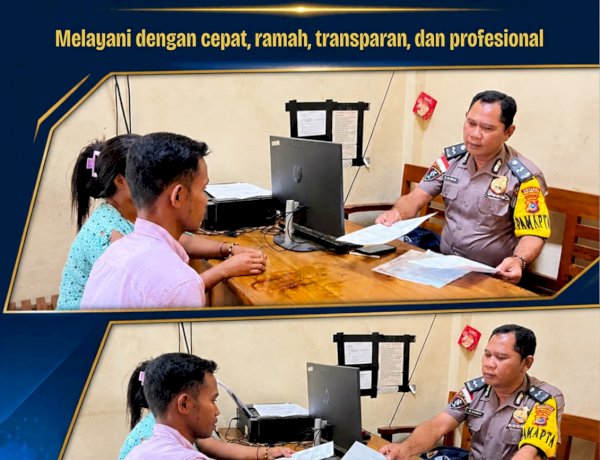 POLRES SUMBA BARAT DAYA HADIRKAN PELAYANAN SPKT YANG CEPAT, RAMAH, TRANSPARAN, DAN PROFESIONAL