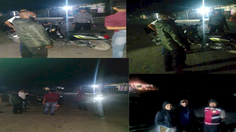 Polsek-Wewewa-Barat-Gelar-Patroli-Cipkon,-Situasi-Kamtibmas-Tetap-Aman-dan-Kondusif