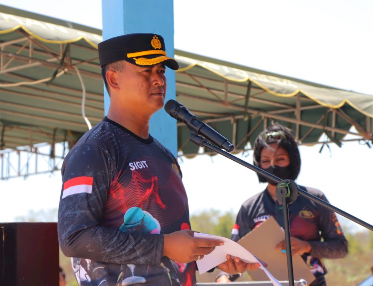 Resmi Di Buka Open Turnamen Pacuan Kuda Kapolres SBD CUP 2023 Dalam Rangka Memeriahkan HUT Bhayangkara Ke-77