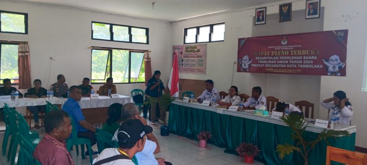 Pleno Tinkat Kecamatan Berjalan Lancar, Personel TNI-Polri Perketat Pengamanan