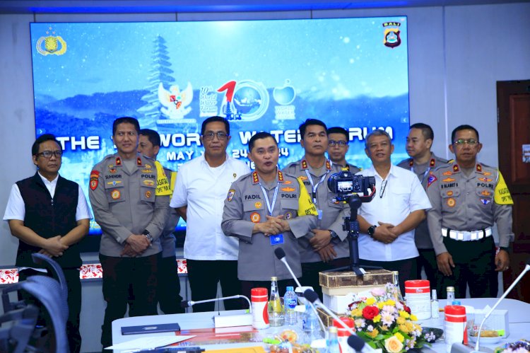 Penyelenggaraan World Water Forum di Bali Berjalan Aman dan Sukses, Polri Ucapkan Terima Kasih