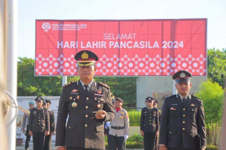 Hari Lahir Pancasila, Kapolres SBD Mengajak Semua Personel Dalam Menjunjung Tinggi Toleransi, dan Gotong Royong Menuju Indonesia Emas