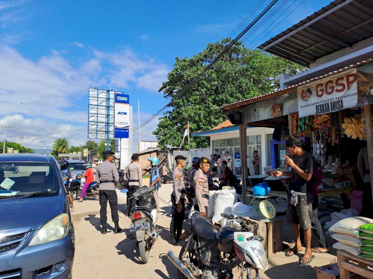 Hadirkan Kenyamanan Jelang Pilkada  2024, Satuan Samapta Polres SBD Perkuat Patroli Dialogis