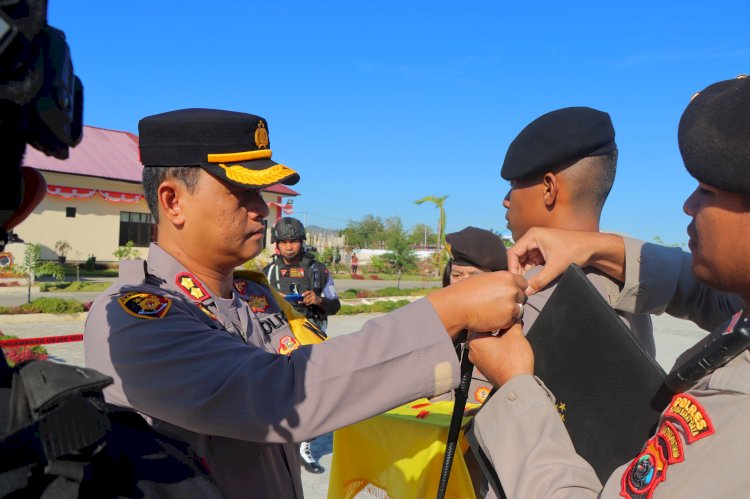 Pilkada Aman, Polres SBD Laksanakan Apel Galar Pasukan Operasi Mantap Praja Turangga 2024