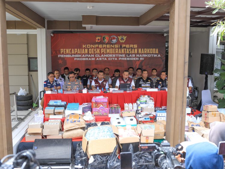 Bareskrim Polri Ungkap Jaringan Narkoba Internasional, Selamatkan 9 Juta Jiwa