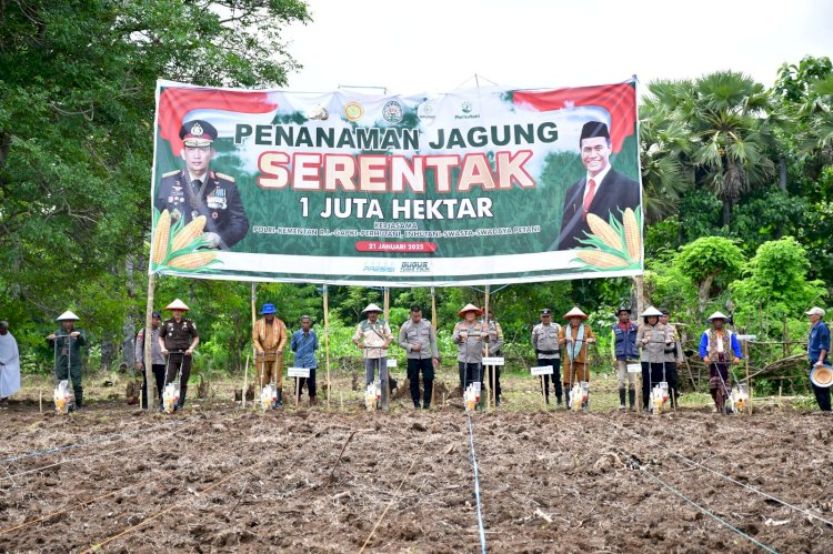 Permudah Petani Jual Hasil Panen, Polda Kalbar dan Pemkab Bengkayang Bangun Pabrik Jagung