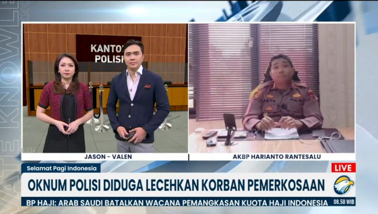 Dialog Kapolres Sumba Barat Daya Bersama Station Metro TV Terkait Dugaan Pelecehan Seksual Oknum Aipda PS