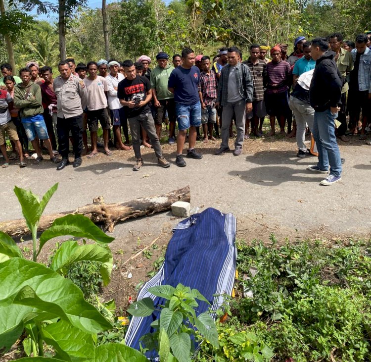 Pelaku Pembunuhan Terhadap ADK Berhasil Diamankan, Polres SBD Redam Situasi di Wewewa Barat, Gollu Togo