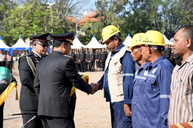 Apel Kebangsaan Polda NTT: Ojol dan Buruh Kompak Jaga Persatuan, Tolak Intoleransi dan Radikalisme