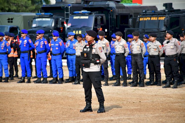 Wakapolda NTT Pimpin Apel Kesiapan Tanggap Darurat Bencana Hidrometeorologi