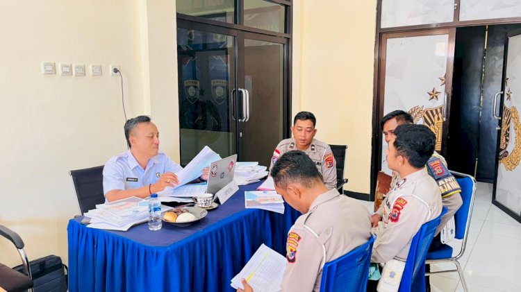 Audit Kinerja Tahap II Tahun 2025 oleh Itwasda Polda NTT di Polres Sumba Barat Daya