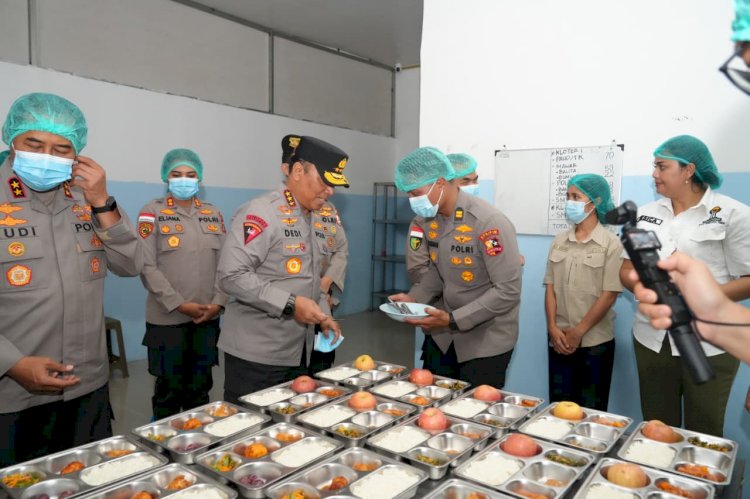 WAKAPOLRI TINJAU SPPG DI NTT, POLRI SIAP BANGUN 98 SPPG BARU DI WILAYAH 3T