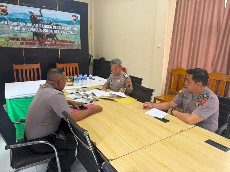 Polres Sumba Barat Daya Gelar Kegiatan Pra-WASRIK