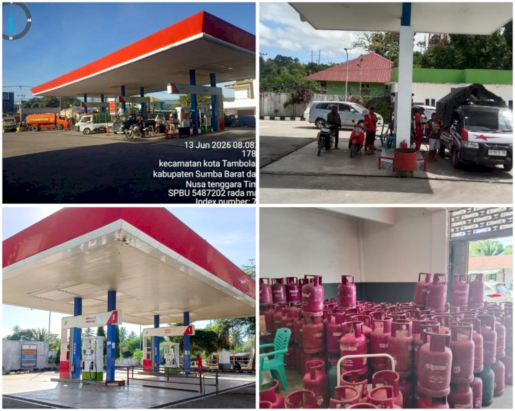 Sat Intelkam Polres Sumba Barat Daya Monitoring Stok BBM dan LPG, Ketersediaan Bahan Energi Masih Aman