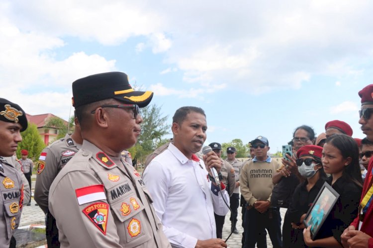 Polres Sumba Barat Daya Terima Aspirasi PMKRI dan Keluarga Korban, Tegaskan Komitmen Tuntaskan Kasus Pembunuhan Alm. Goris Bessu