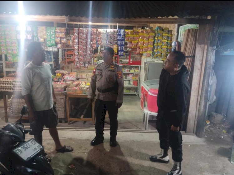 Patroli Cipkon Polsek Wewewa Barat Ciptakan Rasa Aman, Antisipasi C3 dan Premanisme pada Malam Hari