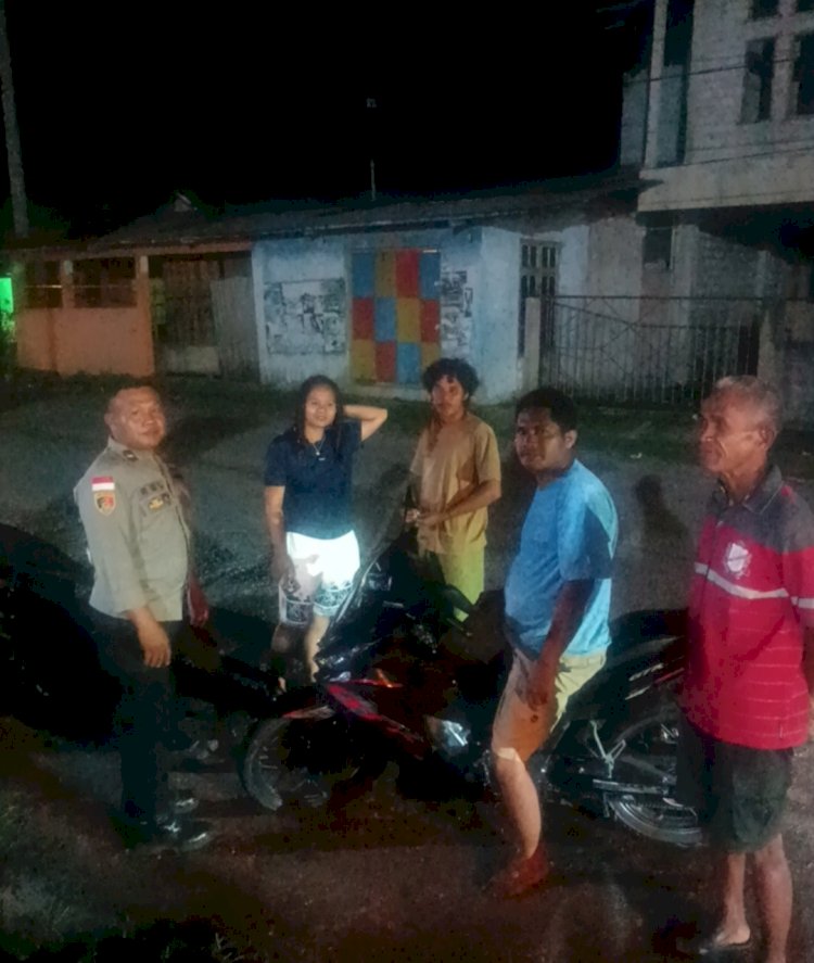 Patroli Cipta Kondisi Polsek Wewewa Barat Tingkatkan Keamanan, Warga Apresiasi Kehadiran Polisi di Malam Hari