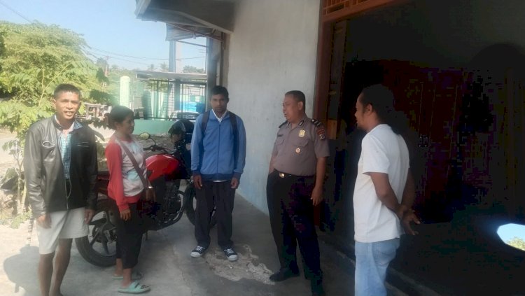 Polsek Kota Tambolaka Perkuat Kamtibmas Melalui Sambang dan Patroli Dialogis di Desa Rada Mata
